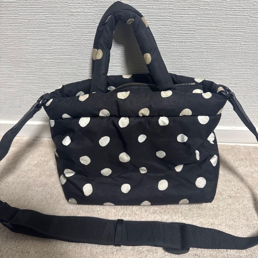 マルニ ドットパフバッグ