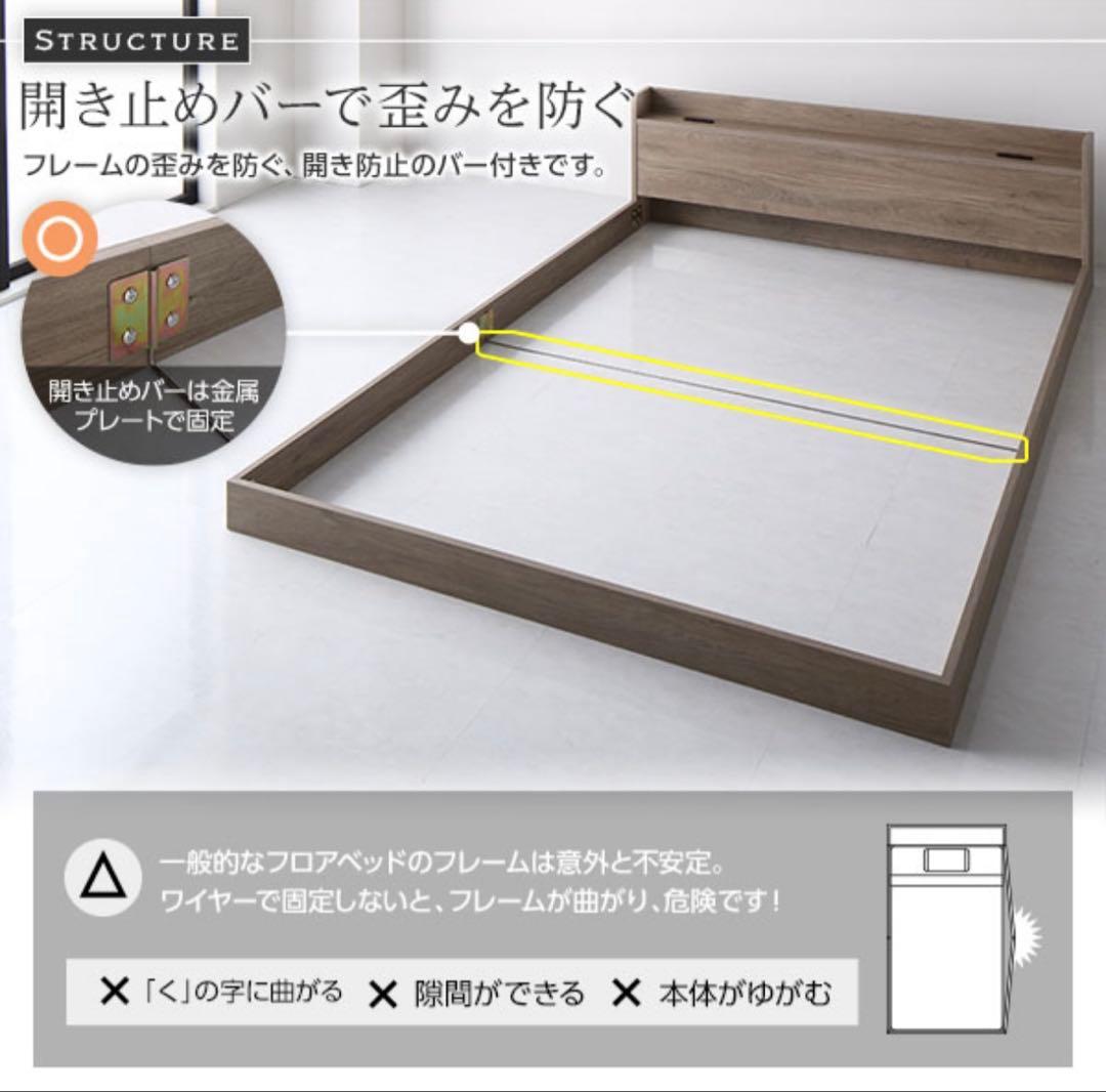 ニトリ シングル マットレス フレーム セット Nスリープ ハード 引取限定