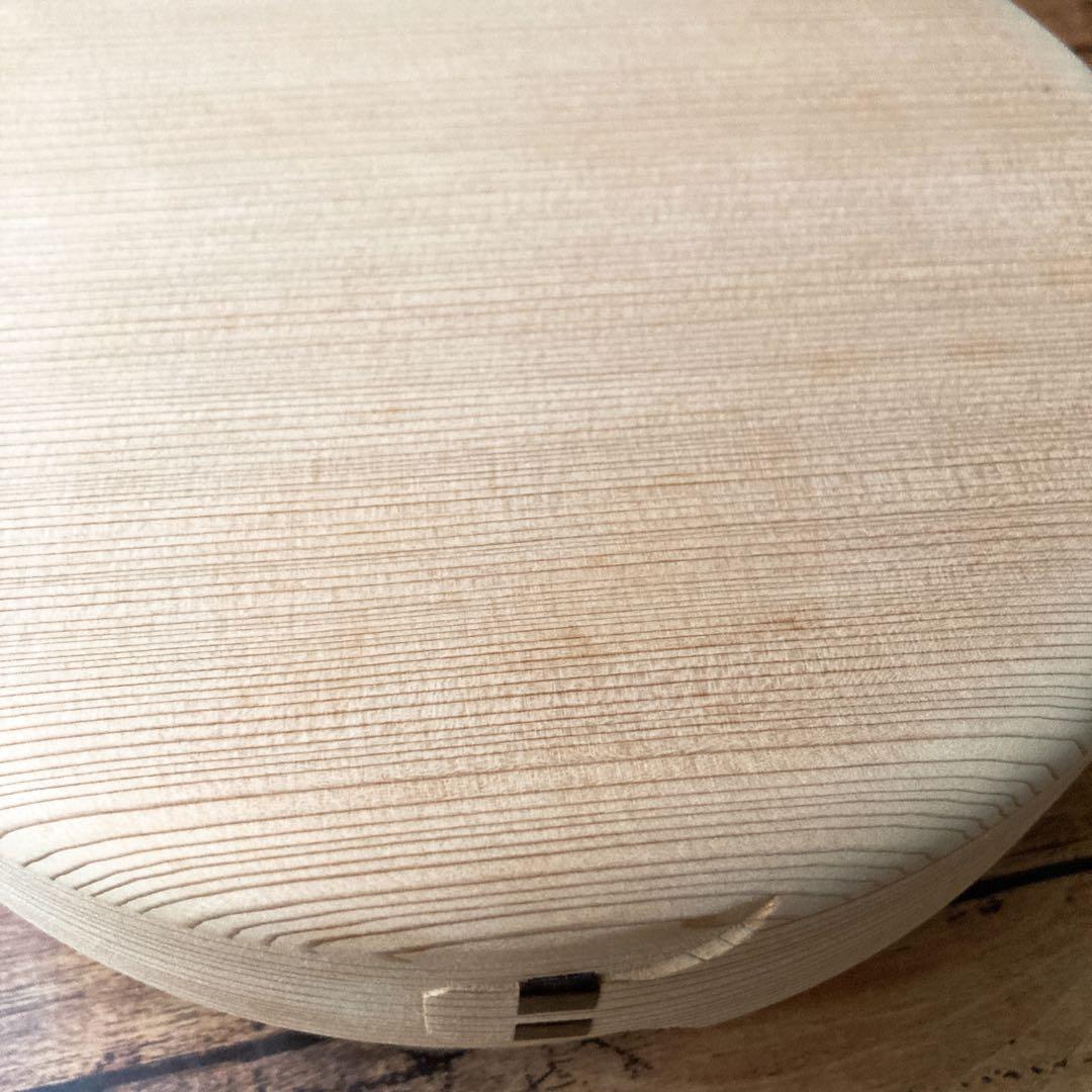 ウ*メ様 曲げわっぱ 柴田慶信商店　玉の湯弁当箱 秋田 大館 白木 天然杉