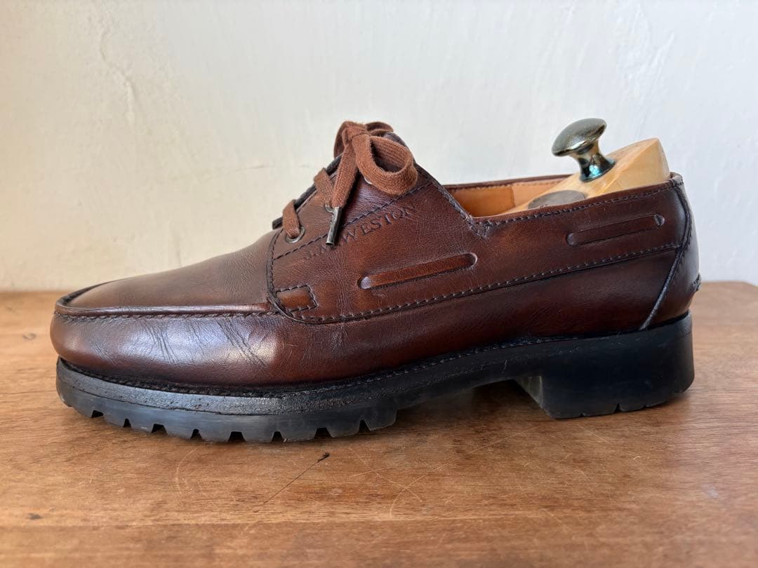 J.M. WESTON Yachting derby ウエストンヨット5ハーフD