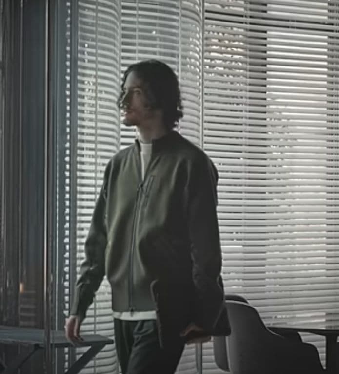 【新品】BRIEFING GOLF ニットブルゾン ブラック Ｍ