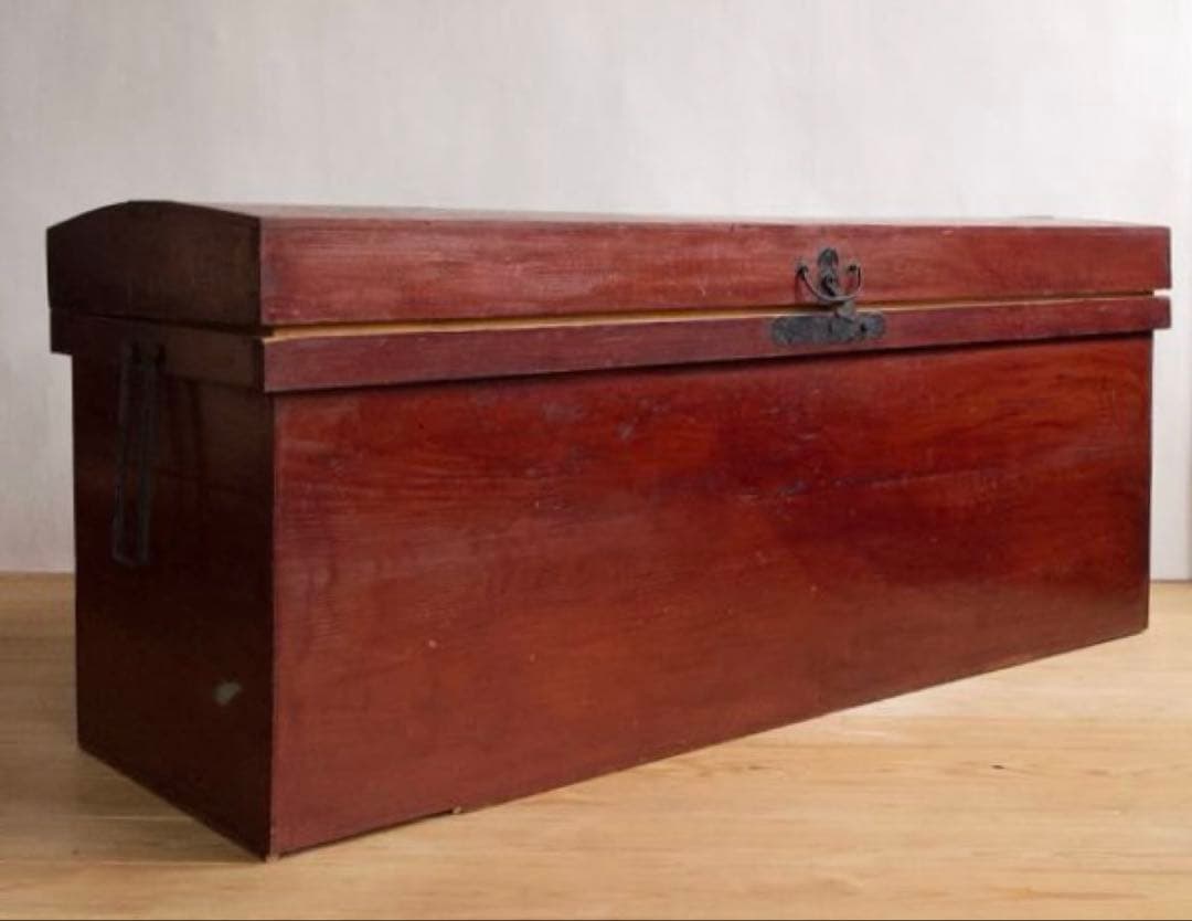 大型　収納箱　横幅約152㎝　ディスプレイ　古道具　古家具　ビンテージ