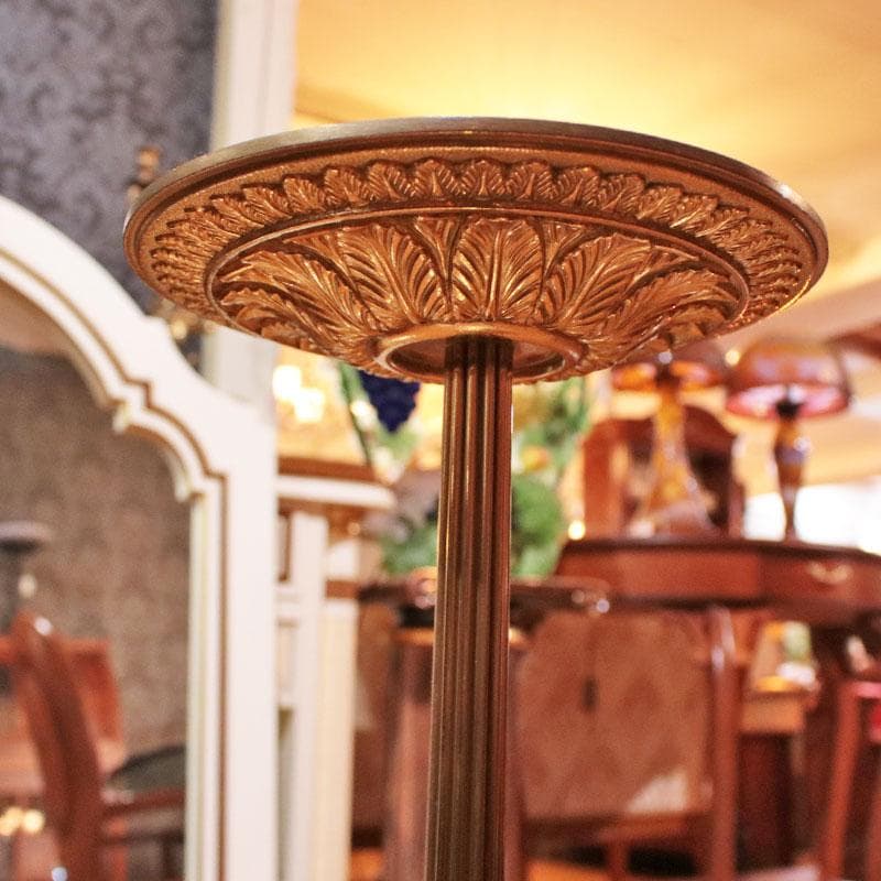 ゴールド 喫煙台 アッシュトレイ 灰皿 高さ69cm 222-1208