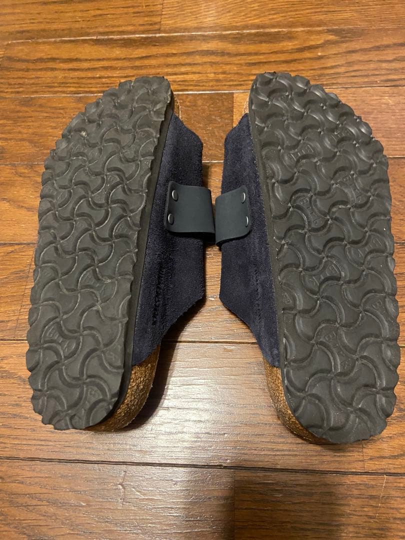 【11/16までSALE】BIRKENSTOCKダークブルーサンダル37