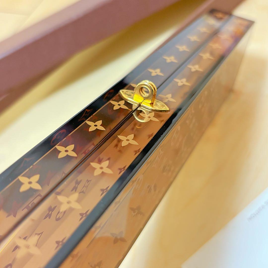 ルイヴィトン　カトラリー　25周年記念アクリルケースのみ　小物アクセサリー入れ可