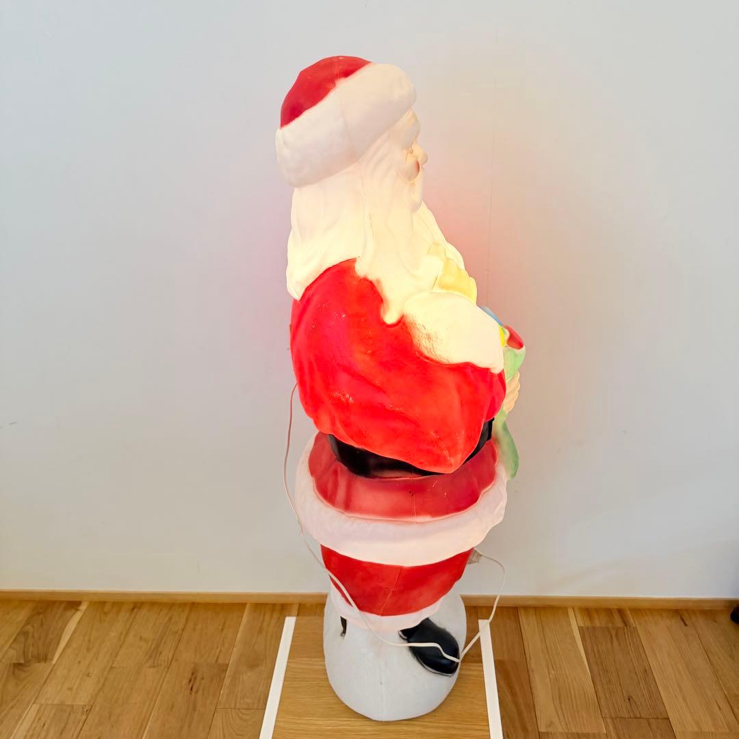 サンタクロース 電灯 ライト 装飾 100cm トラディショナル 置物 米国製
