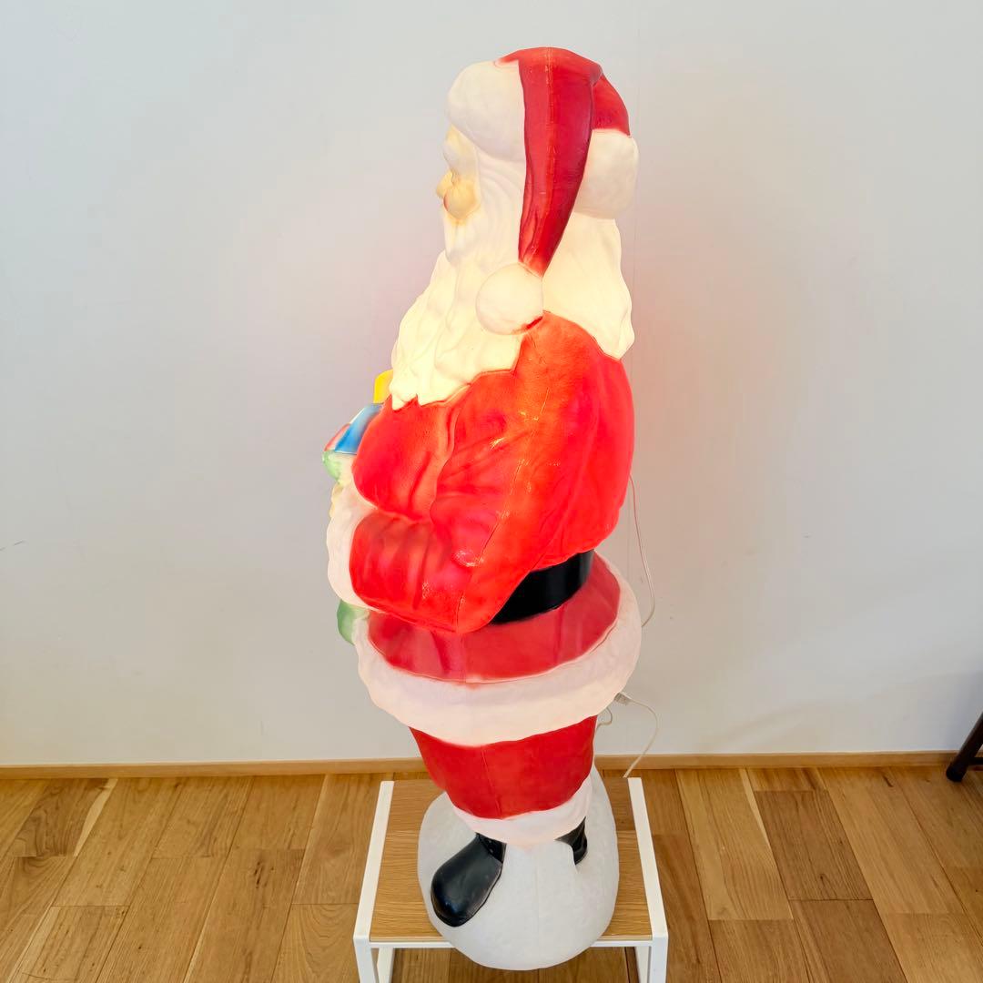 サンタクロース 電灯 ライト 装飾 100cm トラディショナル 置物 米国製