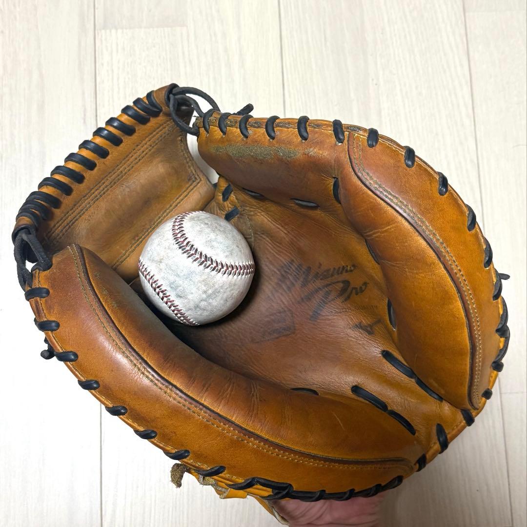 ミズノプロ硬式キャッチャーミット田村型クラフテッドエディション