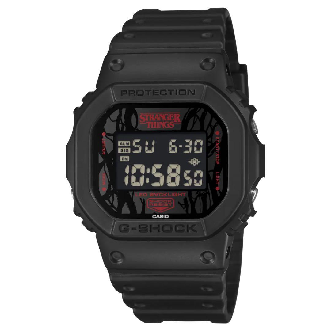 時計 G-SHOCK DW-5600STT-1JR Stranger Things