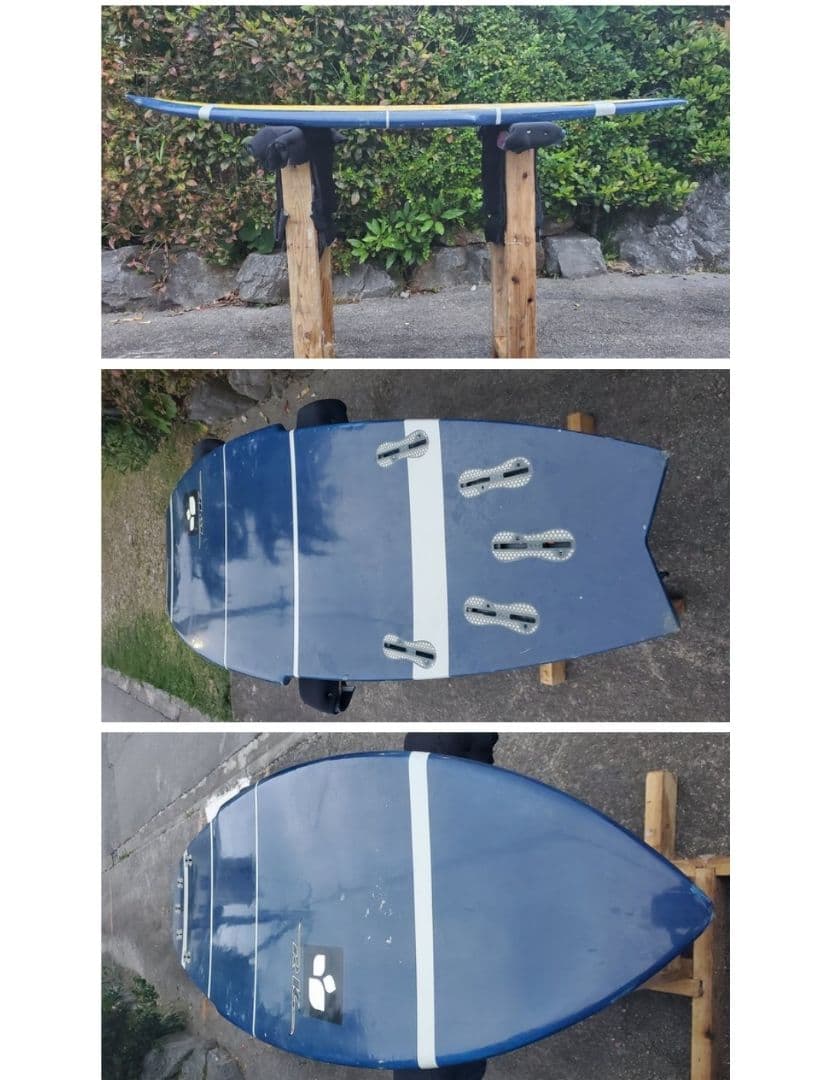 RK Surfboard 5’10”｜ハンドシェイプ｜レトロフィッシュ｜沖縄