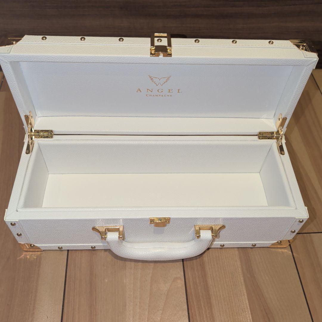 エンジェル シャンパン 空箱 ケース ホワイト ゴールド ANGEL