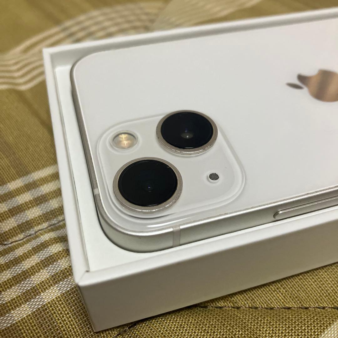 【極美品】iPhone 13 mini スターライト 256GB