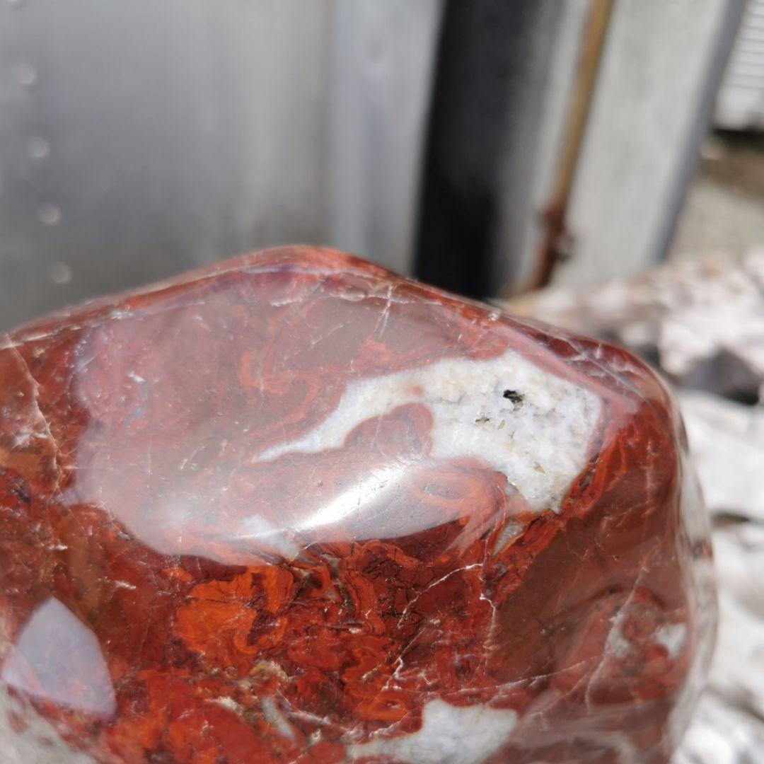 紅加茂石　2 　鑑賞石　石　置物　オブジェ　インテリア　パワーストーン