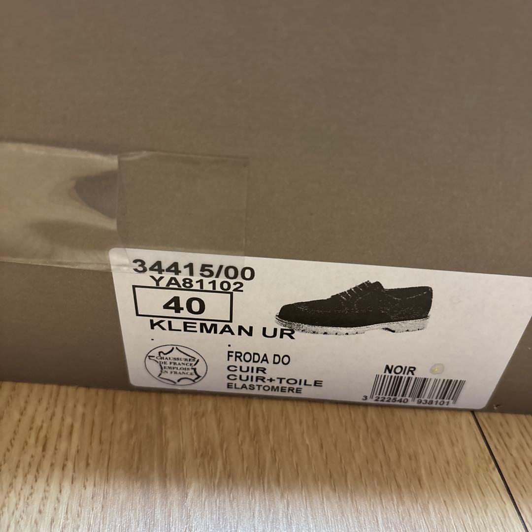クレマン　アーバンリサーチ別注　黒　スエード　40