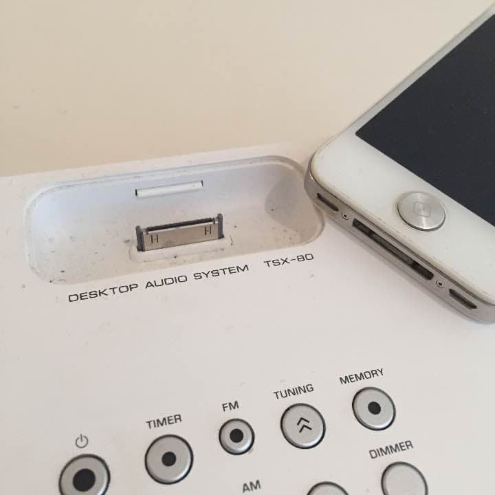 YAMAHA デスクトップオーディオシステムipod、iphone5対応