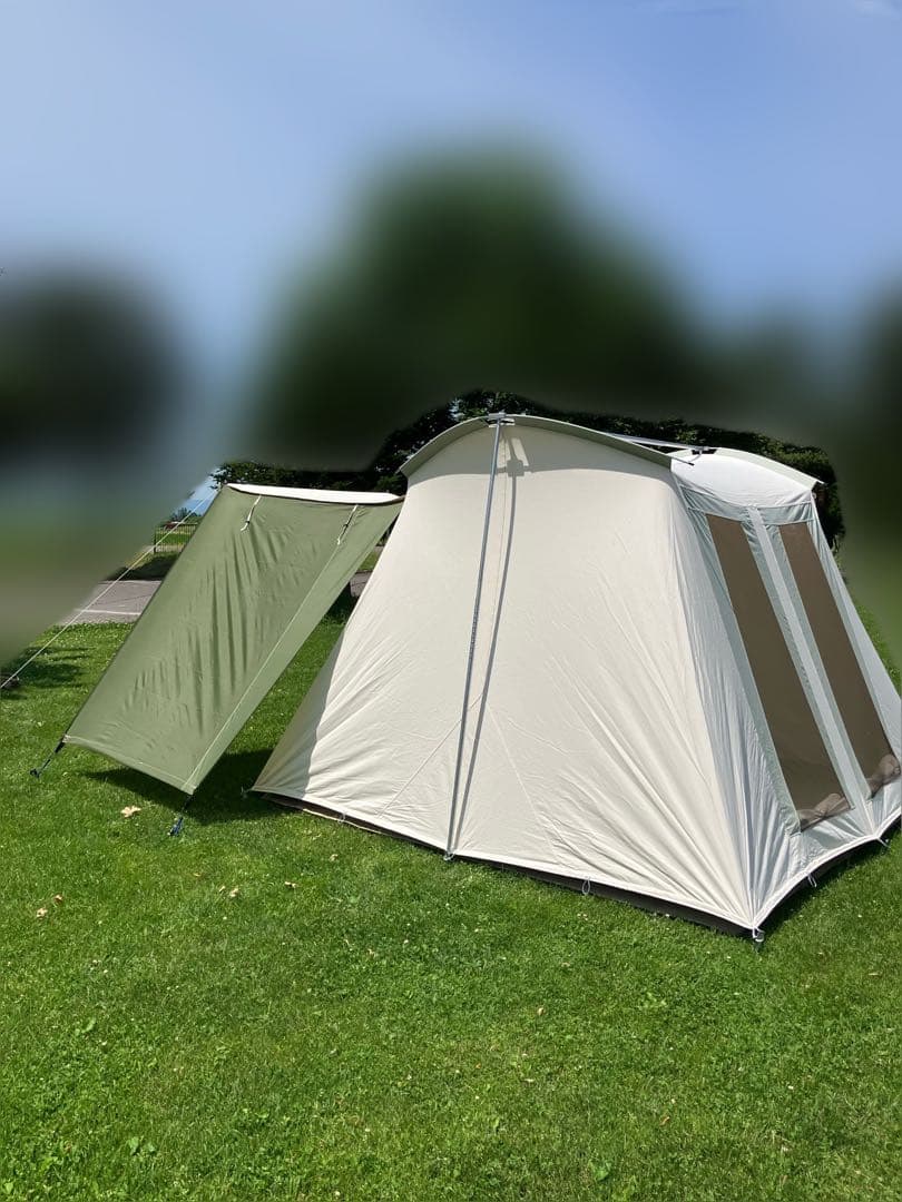 【かじ】① カーカムス スプリングバーテント ホワイトトラベラー US製