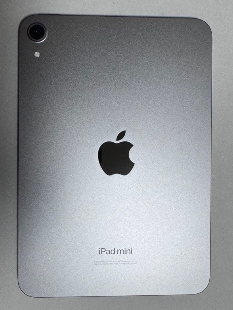 iPad mini 7 Wi-Fi 128GBスペースグレイ バッテリー100%
