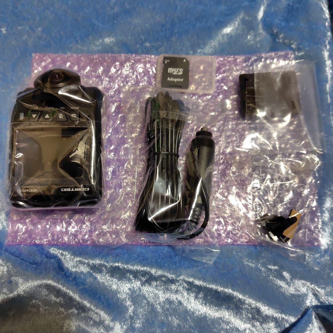 未使用の新品★HDR360GS 360度ドライブレコーダー
