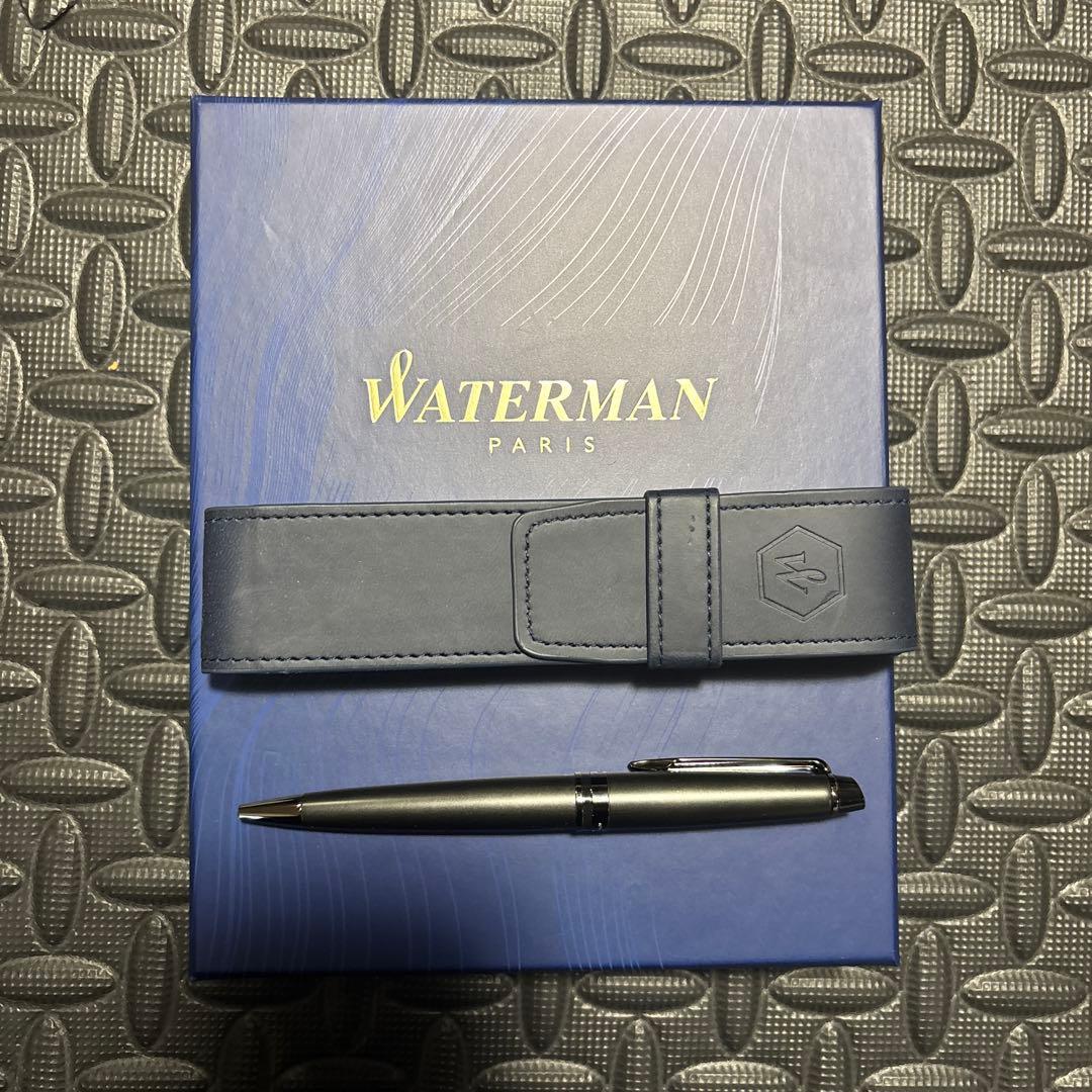 WATERMAN ボールペン本体 黒 ケース付き