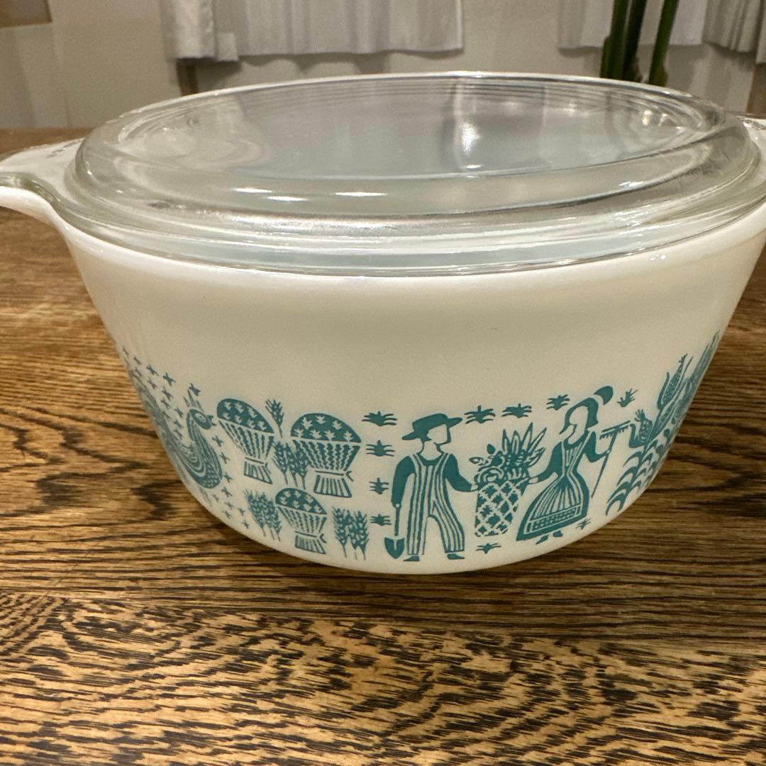 Pyrex Amish Butterprint（アーミッシュ／バタープリント）