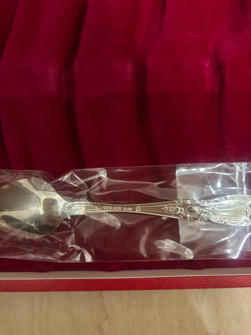 シルバースプーン 6本セット ギフトボックス付き