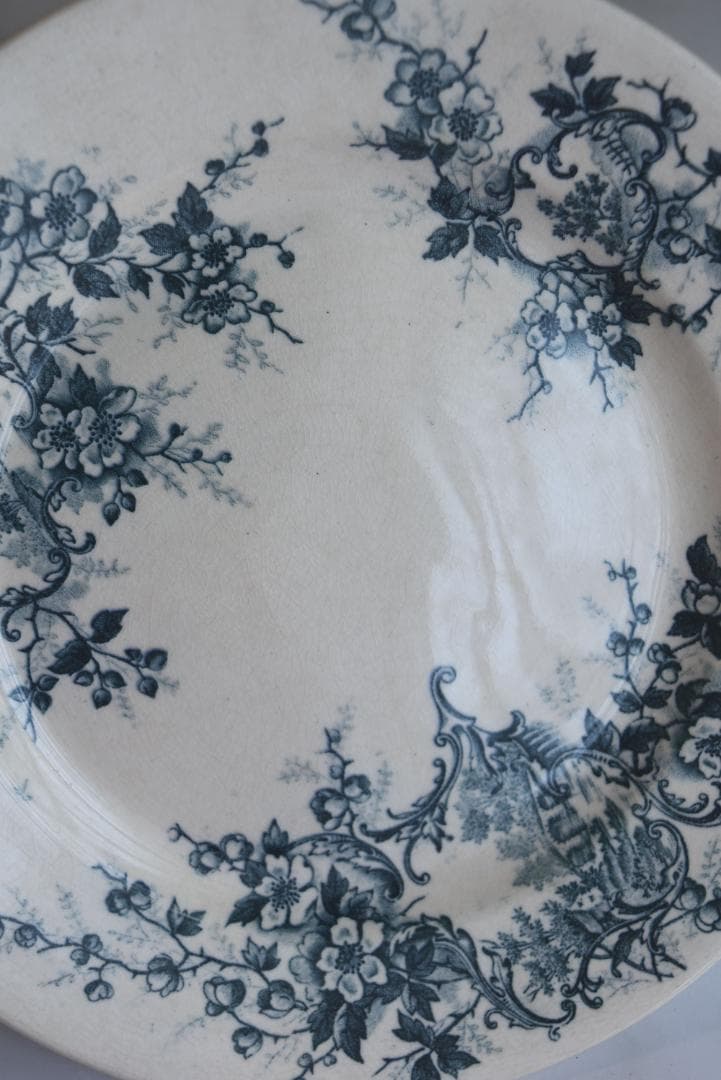 美品ショワジー・ル・ロワ　ブルーのポンパドール（POMPADOUR ）