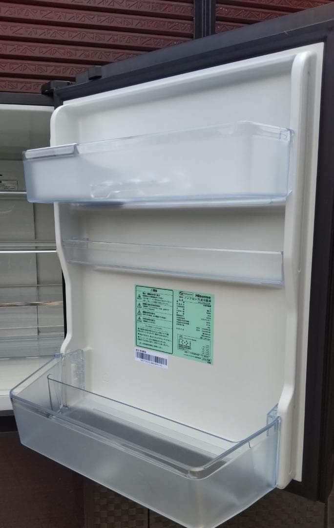 大型冷蔵庫　静音　2022年　自動霜取り　HR-G2802BR　ハイセンス