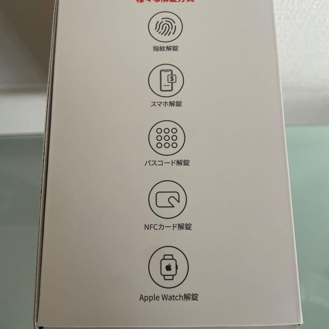 SwitchBot ロック指紋認証パッドセット ブラック W1601702-RT