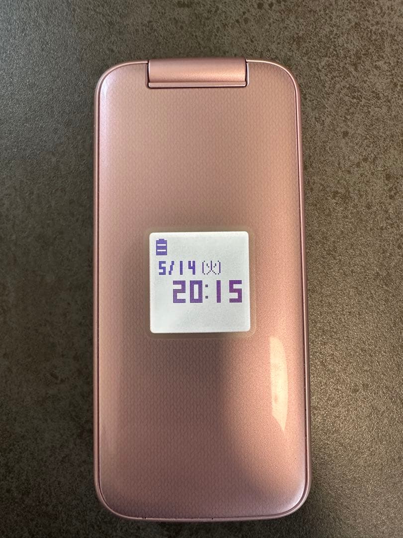 SIM解除済ドコモらくらくホン F-01M 純正充電器付き