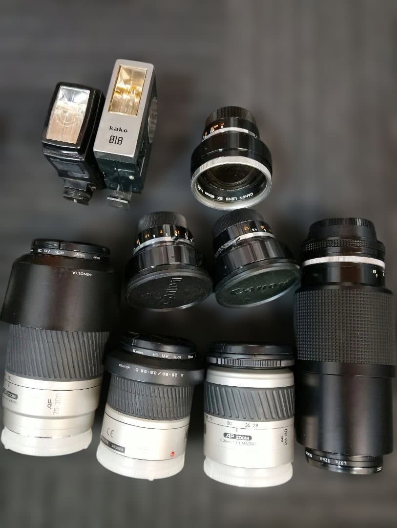 ジャンク　カメラ　レンズ　ビデオカメラ　まとめ売り