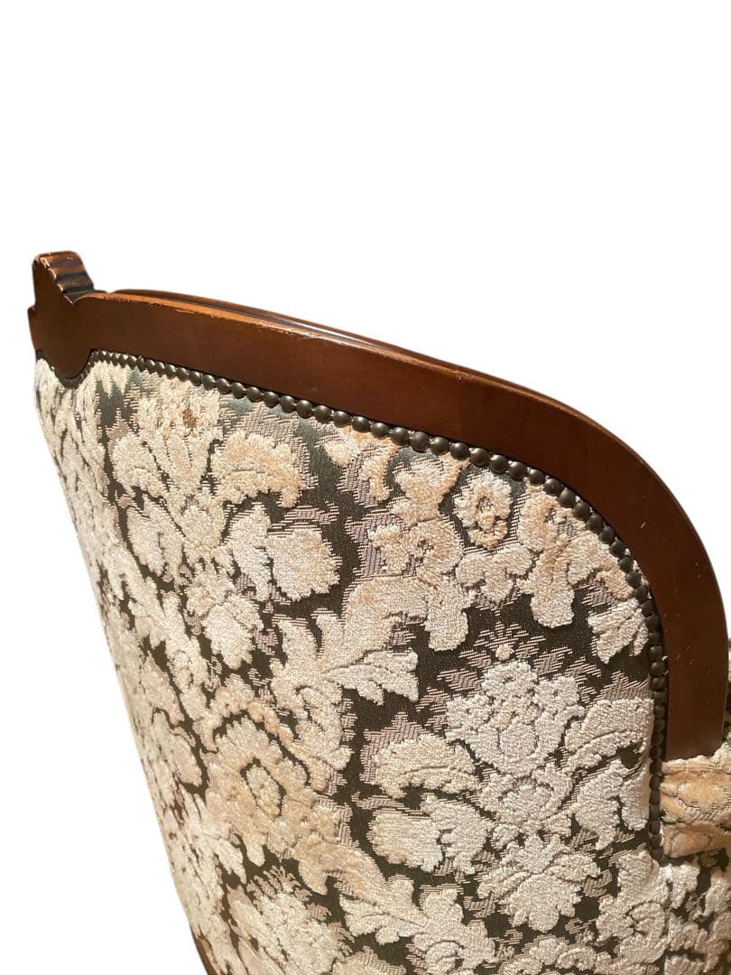 1/2 カリモク 金華山 ネコ脚 karimoku 金華山 ソファー 1人がけ