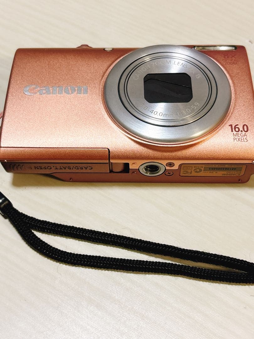 Canon 16.0メガピクセル コンパクトデジタルカメラ