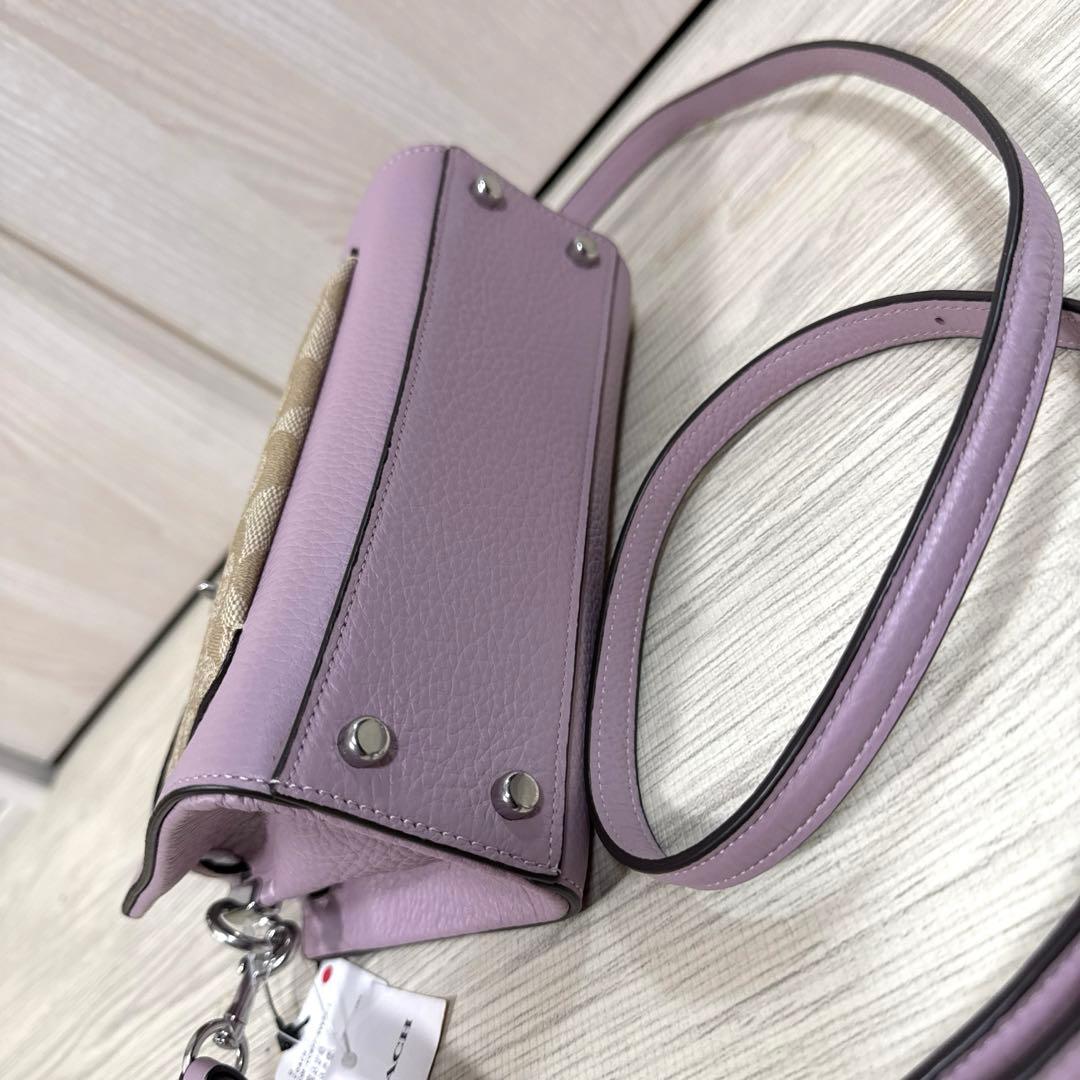 【新品】COACH ショルダーバッグ バッグ　CC977 SVV7O ピンク