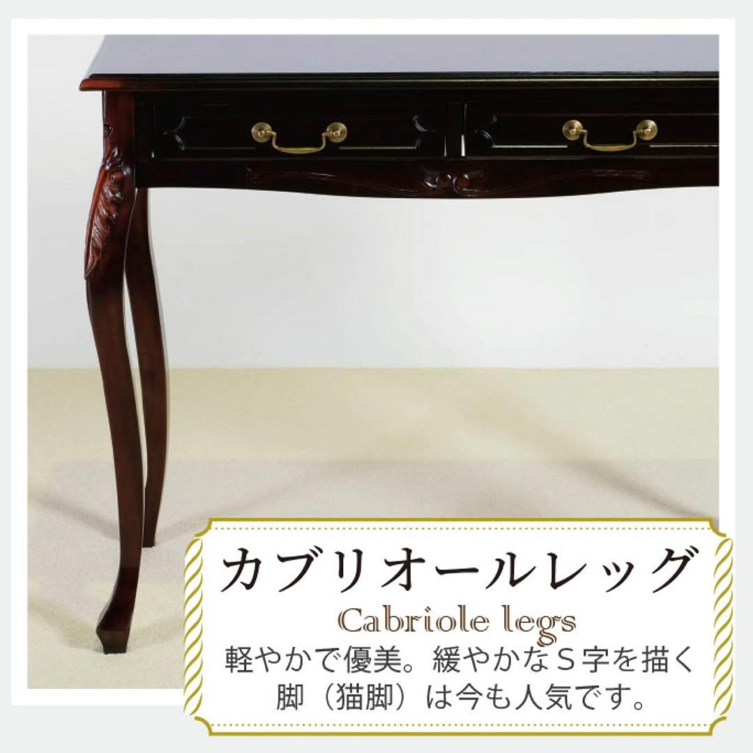 E 新品 コンソールテーブル アジアン 机 デスク サイドテーブル アンティーク