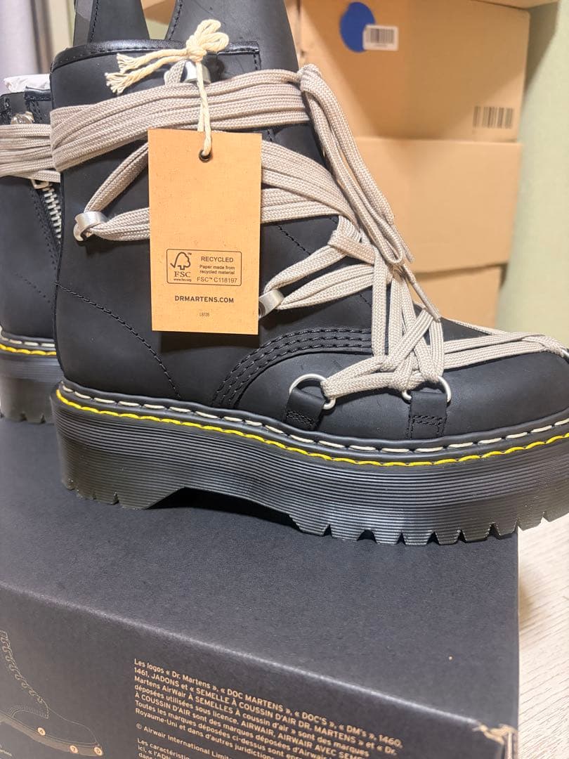 正規品Dr. Martens × Rick Owens1460Bex DS RO