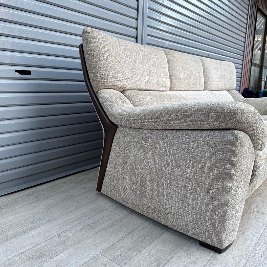 Karimoku Chitano U1840 カリモク チターノ 3人掛けソファ