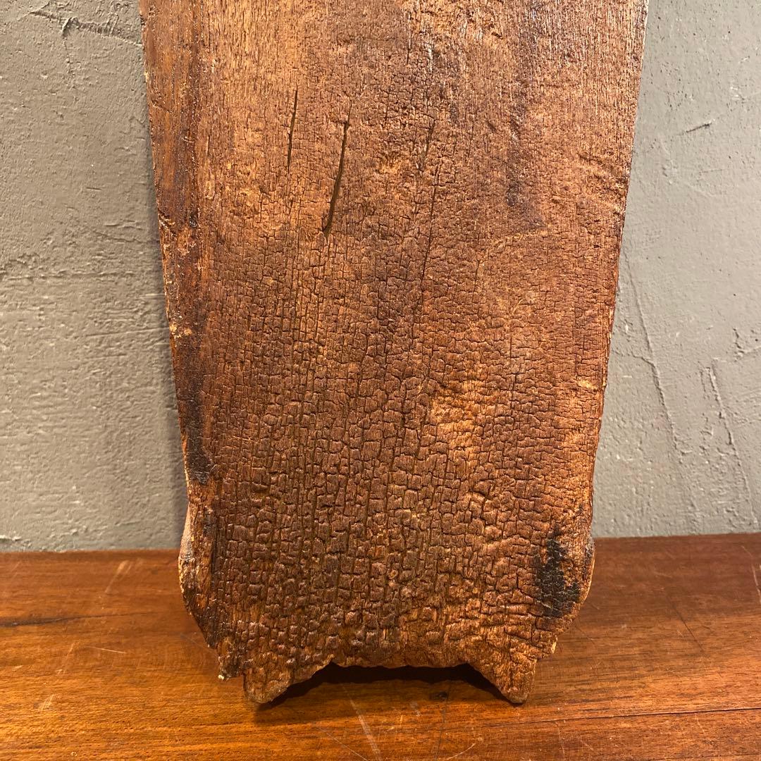 木彫壁掛けプラーク ヒンドゥー教 シヴァ神 置物 寺院 柱 レリーフ