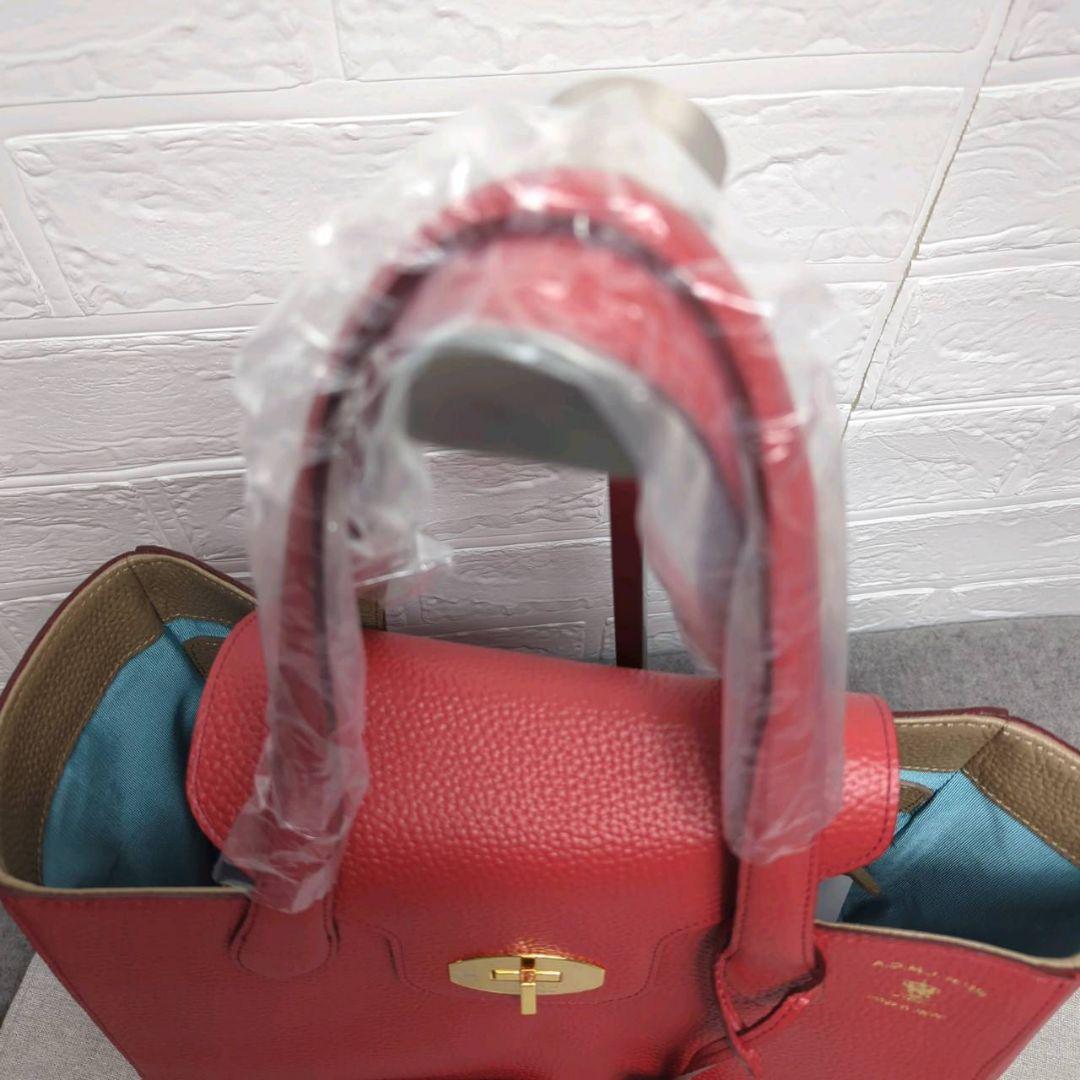 パ*ダ様 新品未使用 ADMJ アクセソワ トートバッグ シボ加工 A4可能