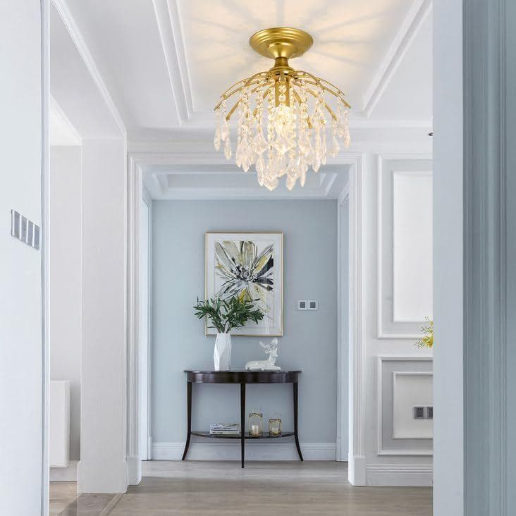 【M2286-120-90】北欧クリスタル シーリングライト E26対応