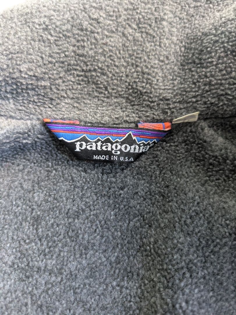 M*l様 80s Patagonia シェルドシンチラ USA製　三角タグ　デカ