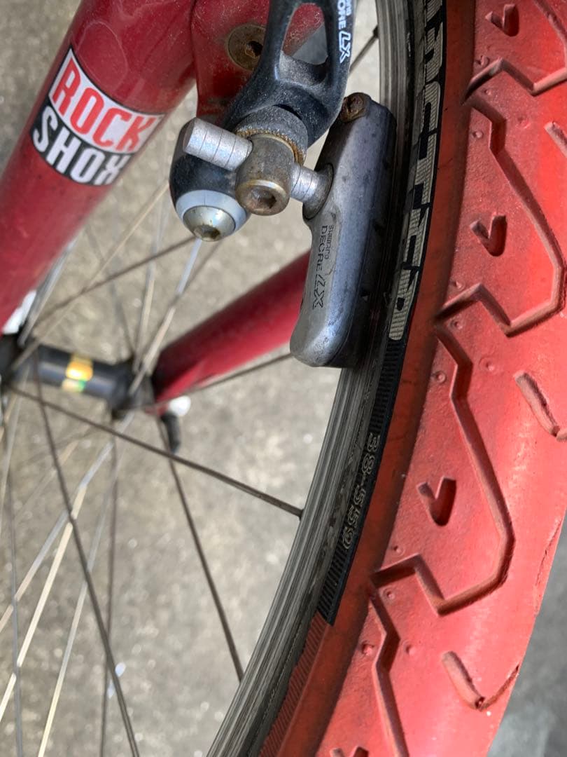 MTB 赤 deore lx nitto