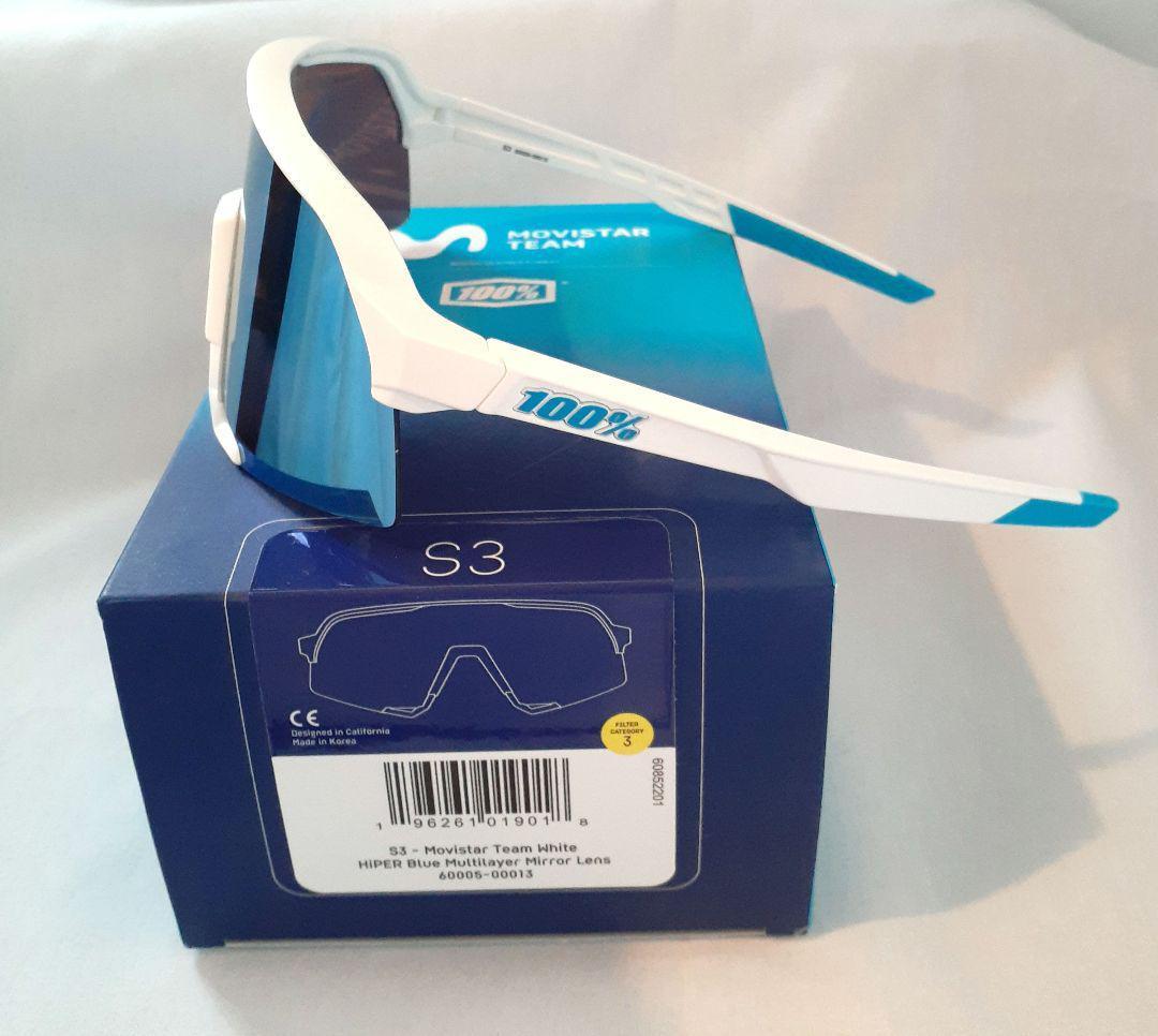 100% S3 モビスターチームエディション ワンハンドレッド サングラス
