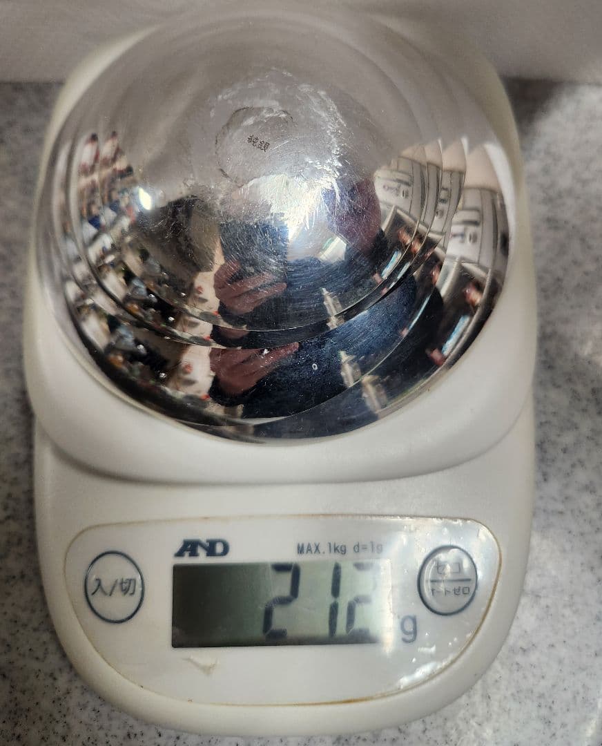 純銀盃皿のみ 甲台無し