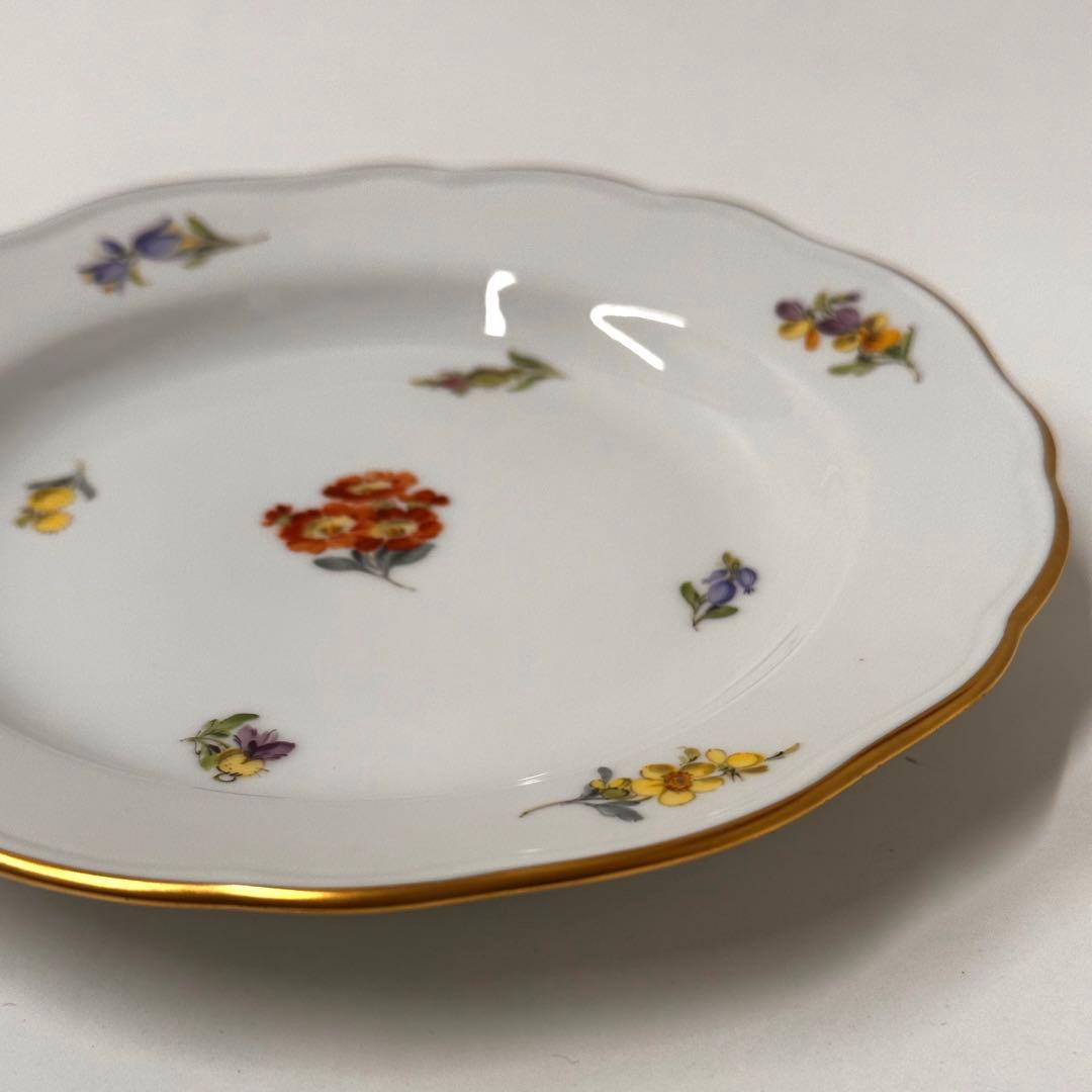 Meissen マイセン　散らし小花　皿　プレート16cm 6枚セット