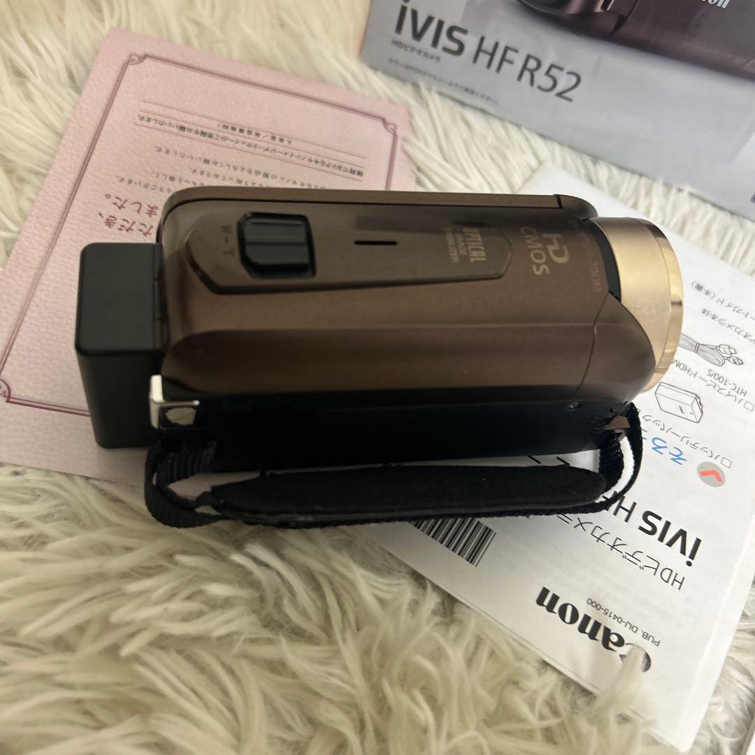 【美品】Canon iVIS HF R52 ビデオカメラ 本体　付属品
