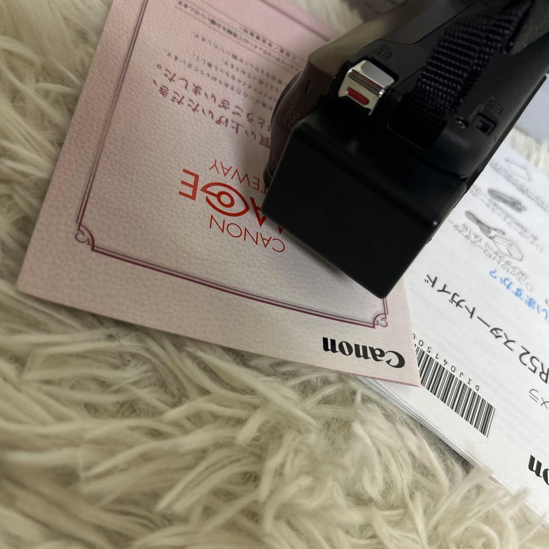 【美品】Canon iVIS HF R52 ビデオカメラ 本体　付属品