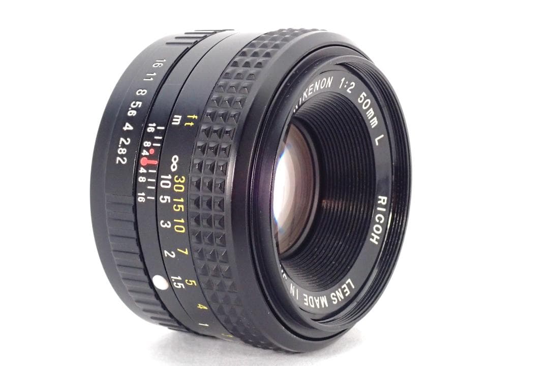 RICOH XR RIKENON 50mm f2 L 整備済 完動品 012