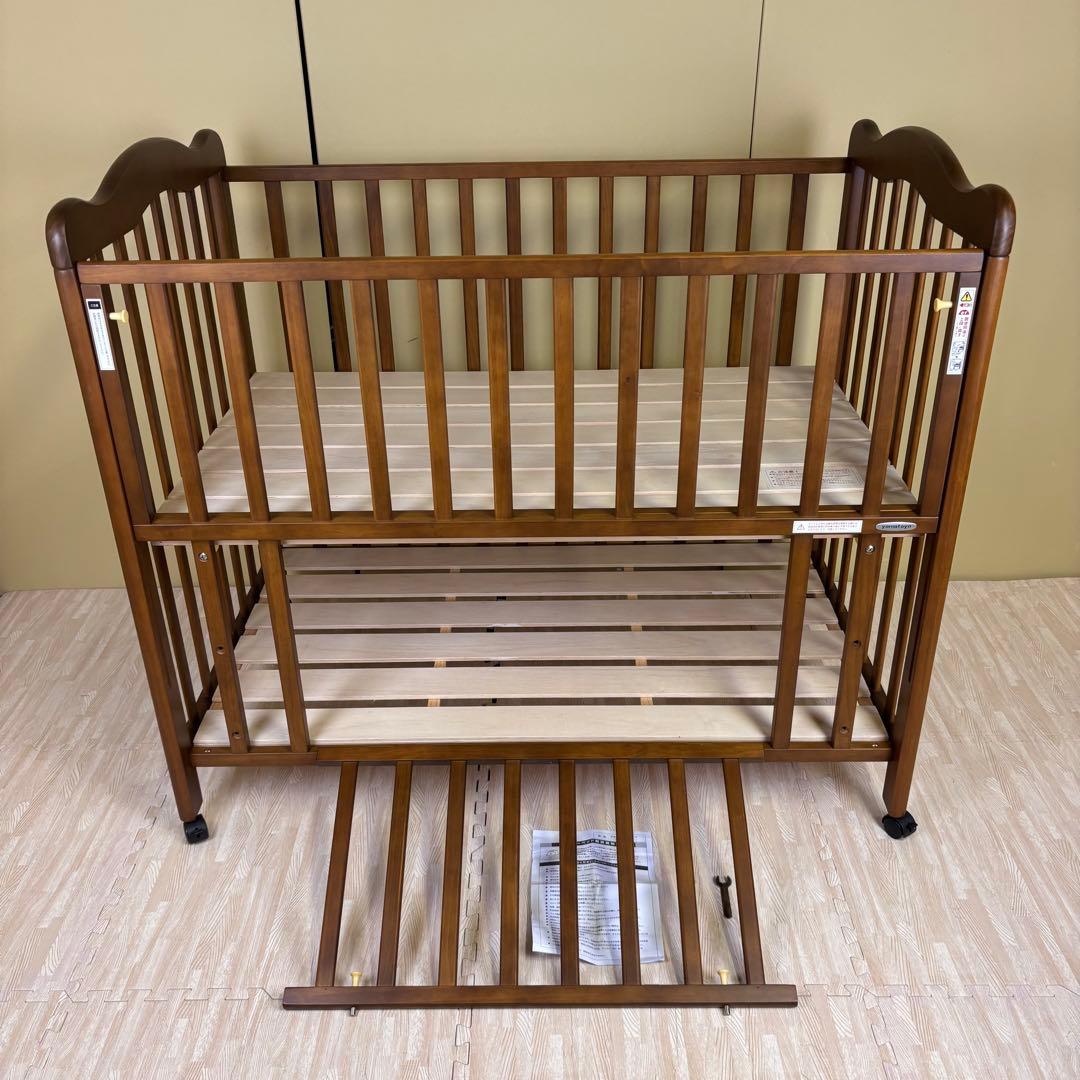 ☆未使用に近い☆　除菌清掃済　大和屋　アネシス　ダークブラウン　すのこ床板＆棚板