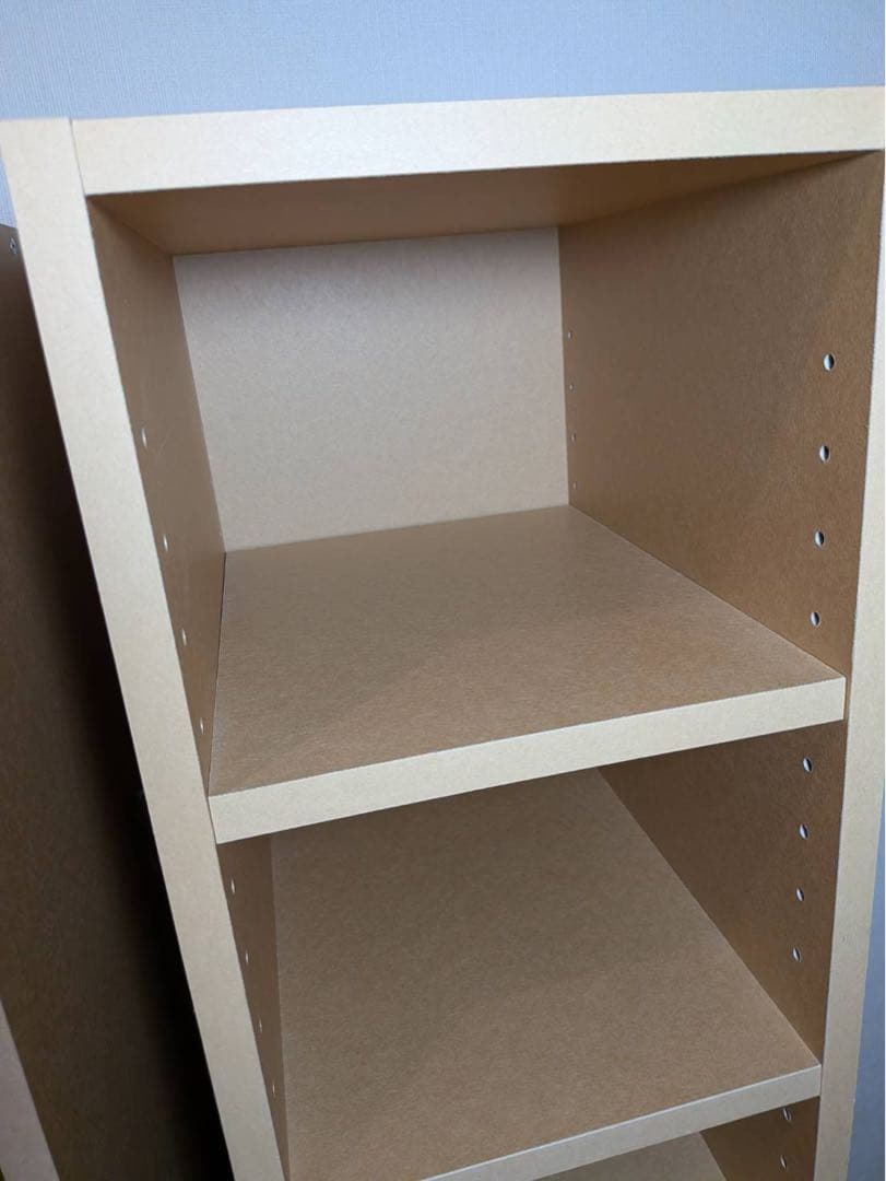 ■送料込■無印 MUJI パルプボードボックスフリーラック 棚シェルフ廃盤BOX