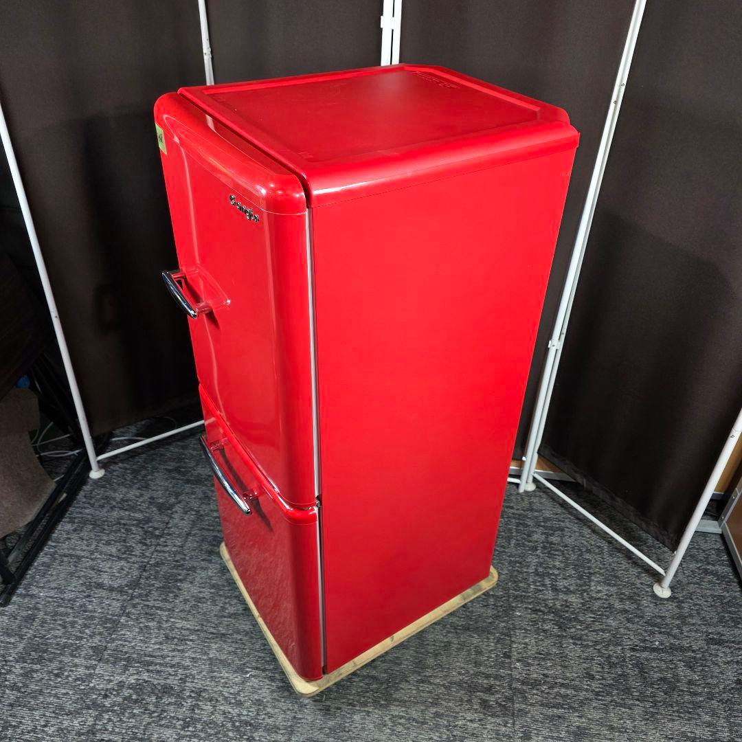 10768送料無料！レトロデザイン！eangle 2ドア 冷蔵庫